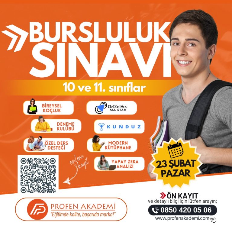 Profen Akademi Bursluluk