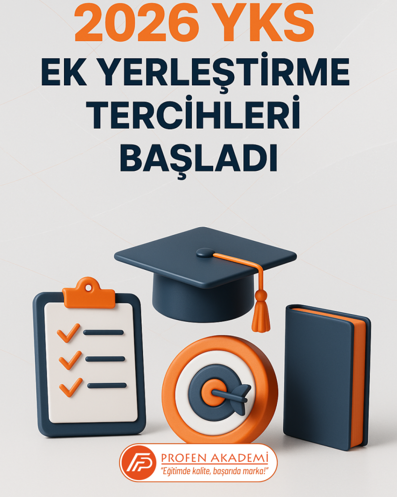 2026 YKS Ek Yerleştirme Tercihleri Başladı