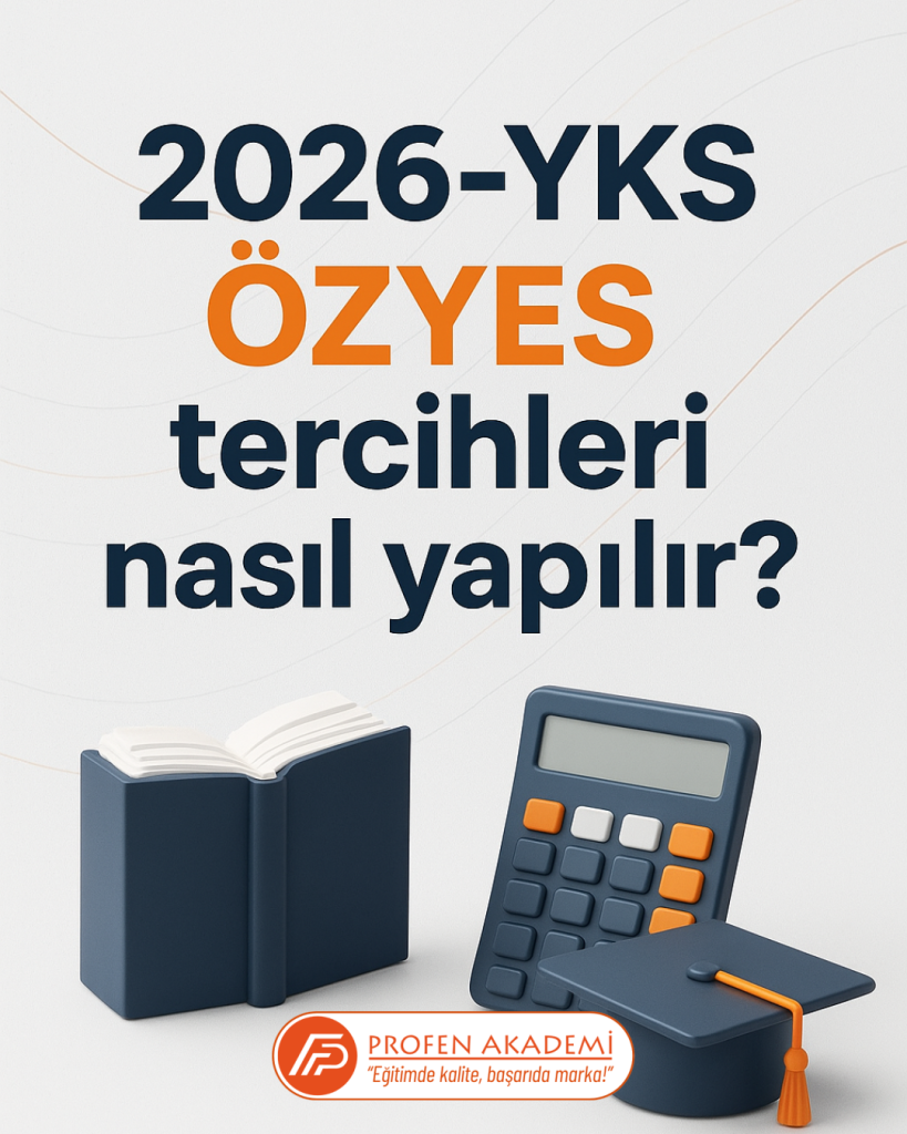 2026-YKS ÖZYES tercihleri nasıl yapılır?