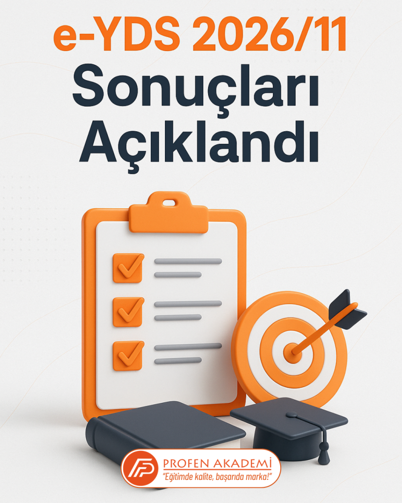 e-YDS 2026/11 Sonuçları Açıklandı